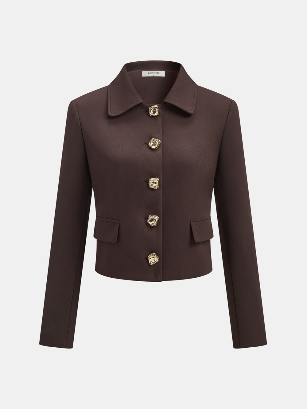 Commense Dark Brown Tailored Jacket/Blazer - Picture 4 of 5
